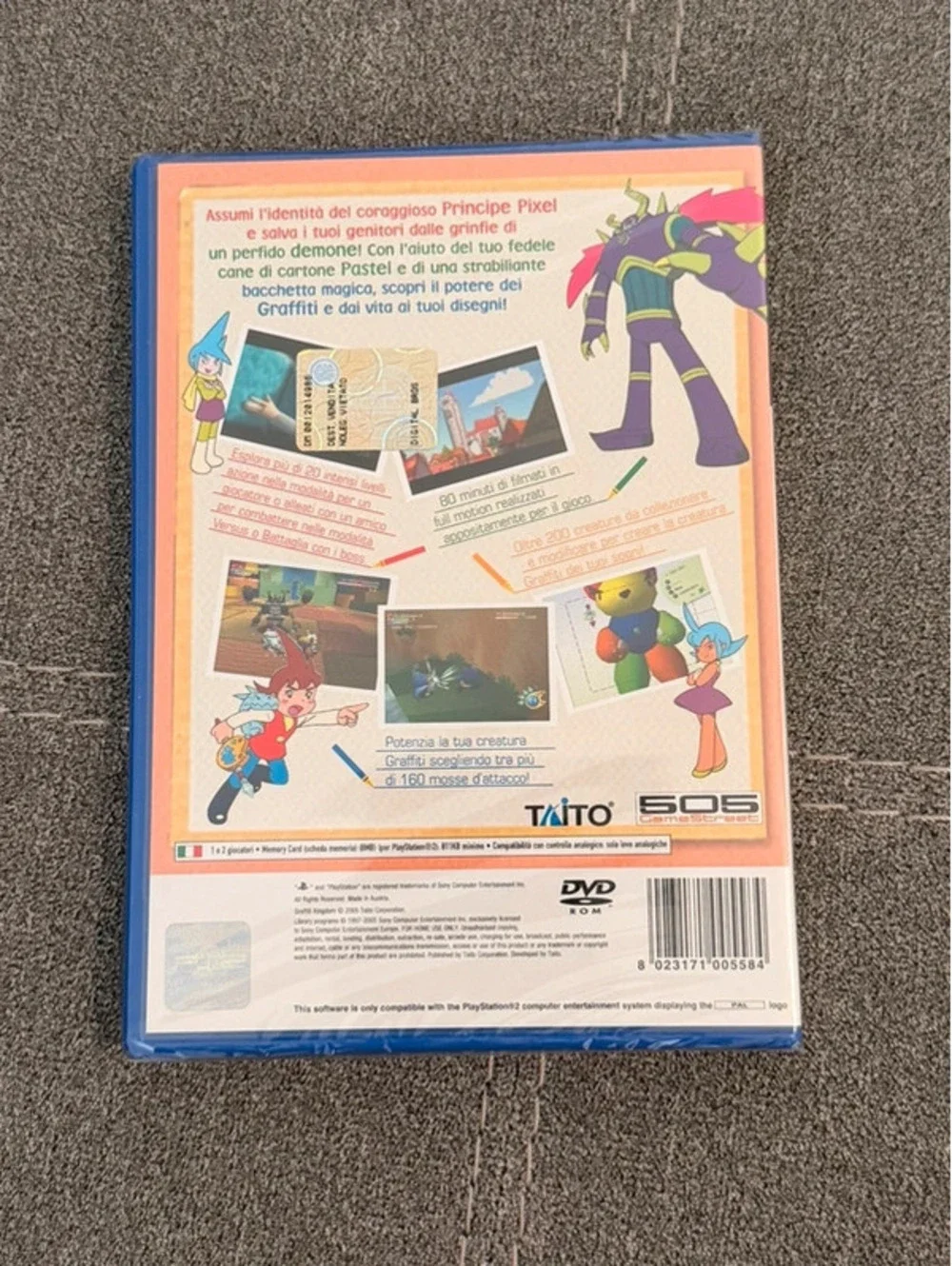 Graffiti Kingdom for PAL PlayStation 2